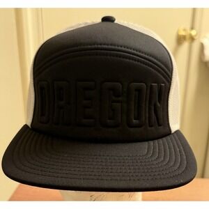 VTG Oregon Mesh Trucker Hat‎ Snapback Foam Letters New